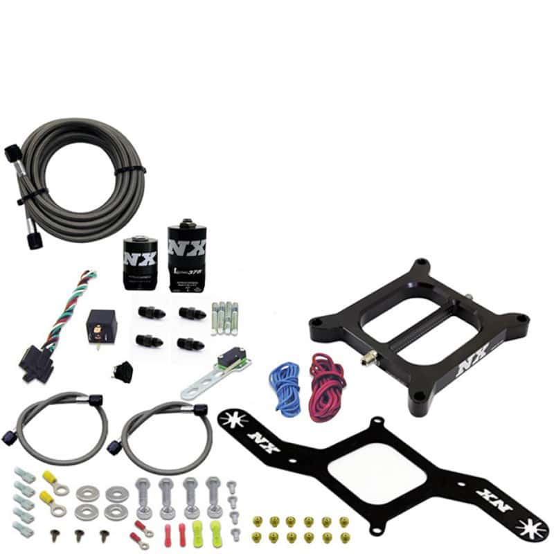 Nitrous Express — Nitrous Express 4150 RNC Conventional Nitrous Plate Kit w/.375in Solenoid w/o Bottle
Injection System Kit
N2OSys - view 2