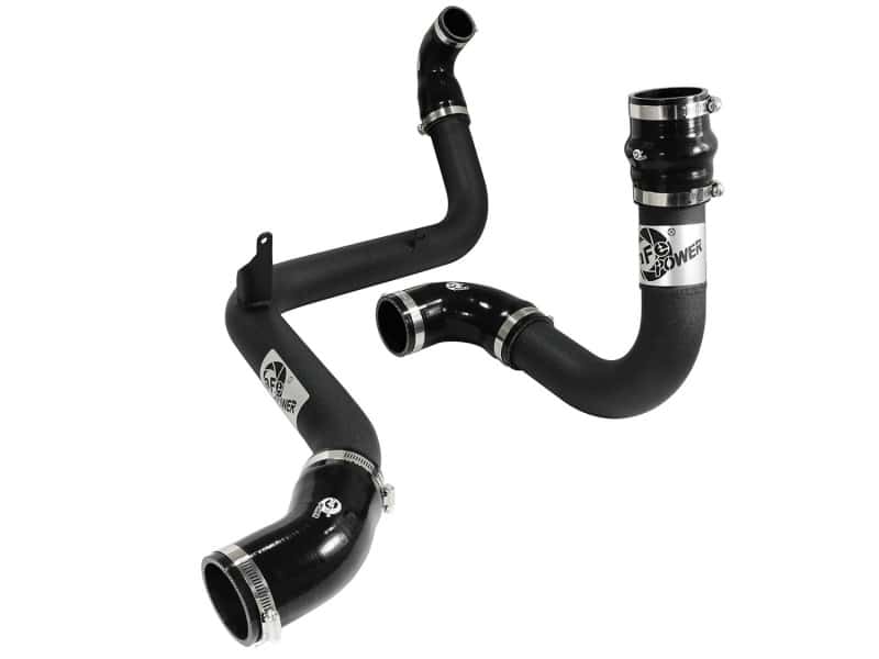 aFe — aFe Bladerunner 2.5in Intercooler Hot and Cold Side Tubes, 13-14 Ford Focus ST 2.0L (t) *Black*
Charge Pipe Kit - view 3