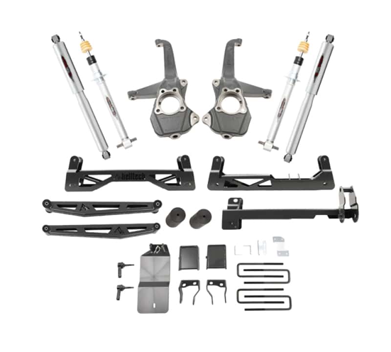 Belltech — Belltech 19-20 Chevrolet Silverado / GMC Sierra 1500 4WD 6in Suspension Lift Kit w/ Shocks
LIFT KIT - view 2