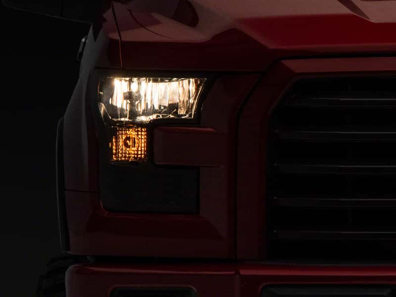 Raxiom — Raxiom 15-17 Ford F-150 Axial OEM Style Rep Headlights- Chrome Housing- Smoked Lens
Headlights - view 1