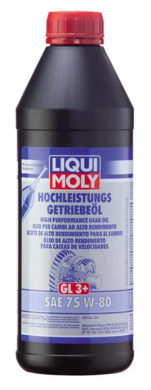 LIQUI MOLY — LIQUI MOLY 1L High Performance Gear Oil (GL3+) SAE 75W80 - view 3