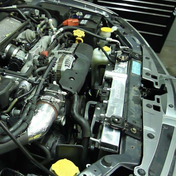 Mishimoto — Mishimoto 01-07 Subaru WRX and STi Manual Aluminum Radiator - view 2