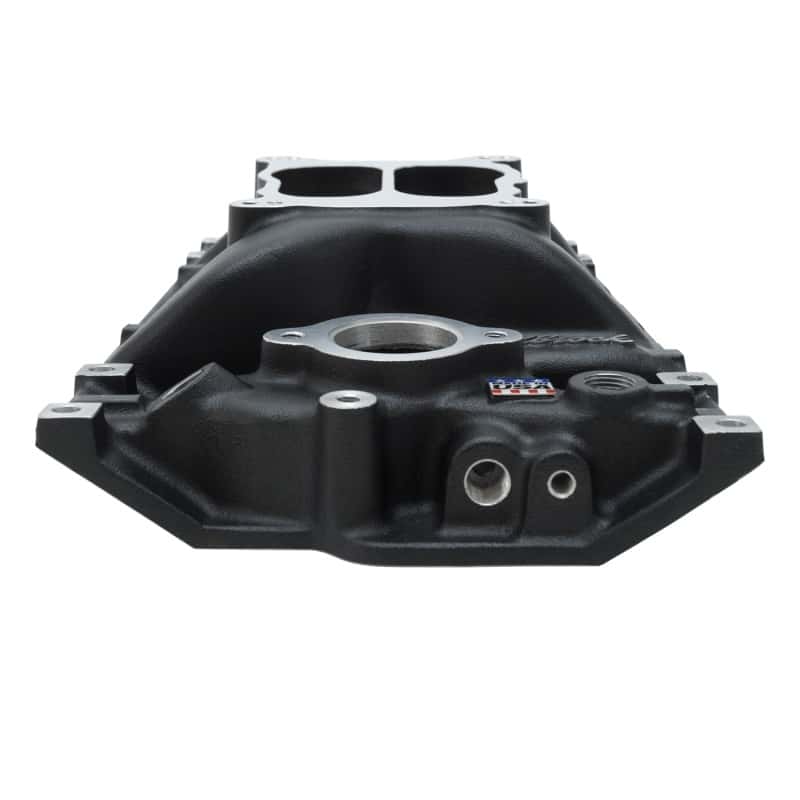 Edelbrock — Edelbrock Intake SBC Performer Vortec Black
MANIFOLD - view 8