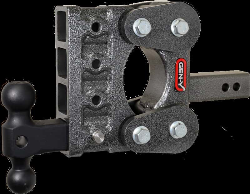 GEN-Y Hitch — Gen-Y The Boss Torsion-Flex 2in Shank 5in Drop 1.1K TW 10K Hitch w/GH-031 Dual-Ball
Drop Hitch - view 1