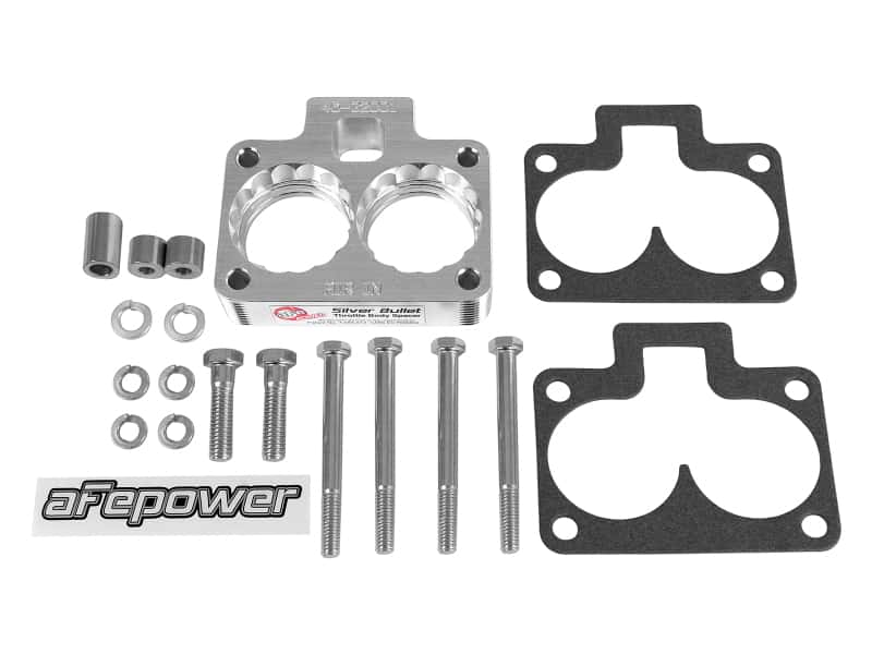 aFe — aFe Silver Bullet Throttle Body Spacers TBS Dodge Trucks 94-01 V8-5.2/5.9L
Throttle Body Spacer
TBdySpacer - view 5