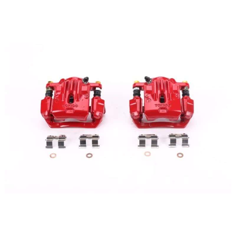 PowerStop — Power Stop 06-09 Subaru Legacy Rear Red Calipers w/Brackets - Pair
Caliper Set - view 1