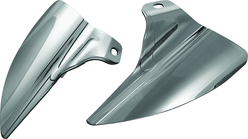 Kuryakyn — Kuryakyn Saddle Shields Heat Deflectors 09-Up Touring Smoke - view 1
