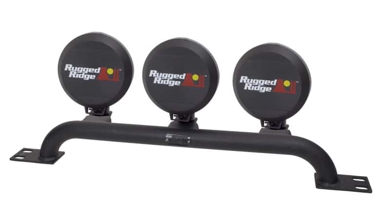 Rugged Ridge — Rugged Ridge 97-06 Jeep Wrangler TJ Bumper Mounted Light Bar
OFFROAD_LIGHTING - view 3