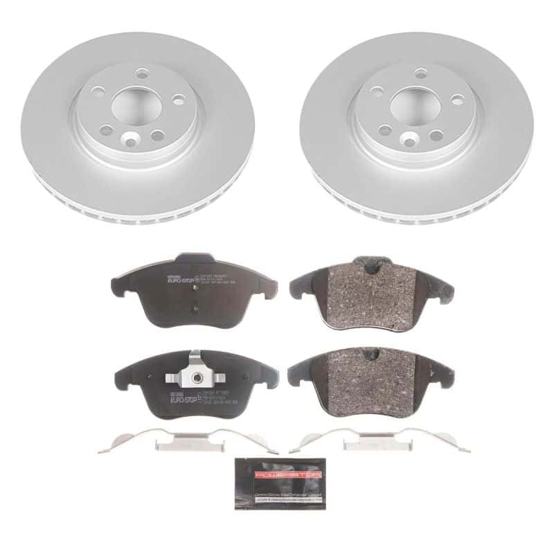 PowerStop — Power Stop 08-15 Land Rover LR2 Front Euro-Stop Brake Kit - view 1
