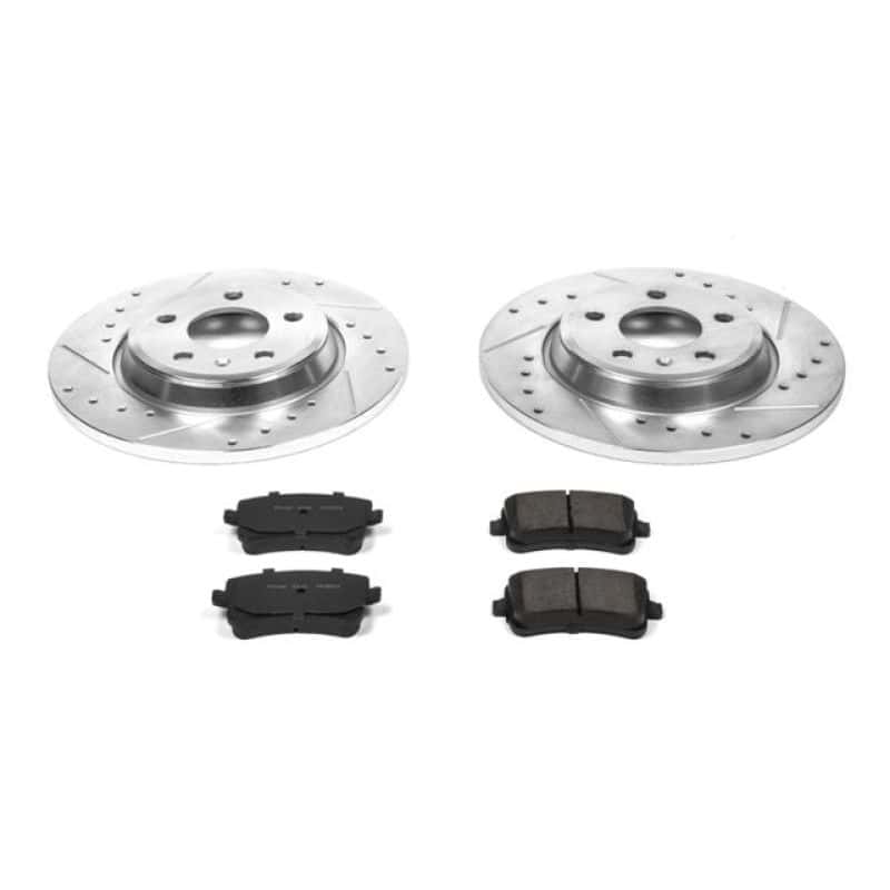 PowerStop — Power Stop 09-16 Audi A4 Rear Z23 Evolution Sport Brake Kit - view 1