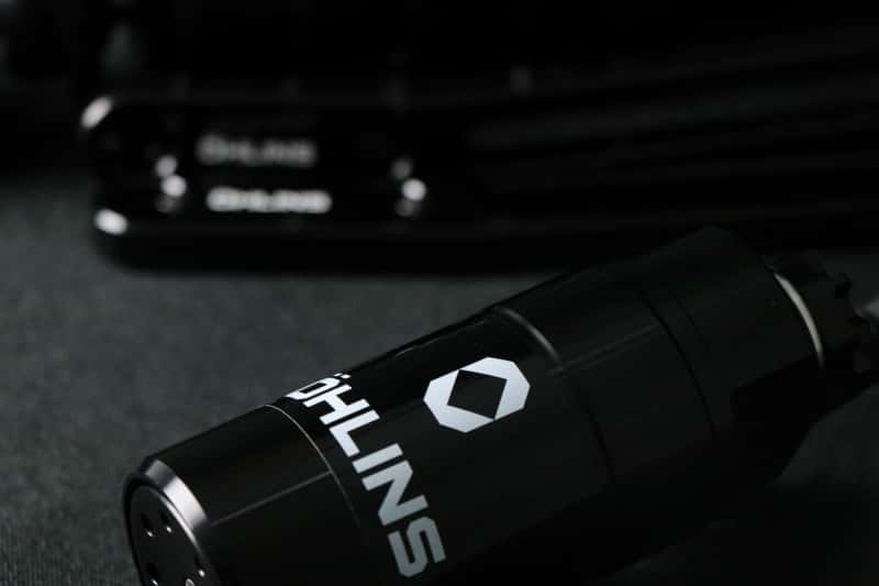 Ohlins — Ohlins 14-26 Harley FL Touring STX 36 Twin Blackline 12in Blk Reservoir Shocks - Heavy Duty Springs - view 2