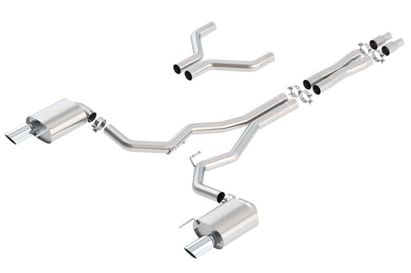 Borla — Borla Atak Cat-Back 15-17 Ford Mustang GT 5.0L V8 MT/AT 3in pipe 4in tip
Cat-Back System
ExhstSysKt - view 2
