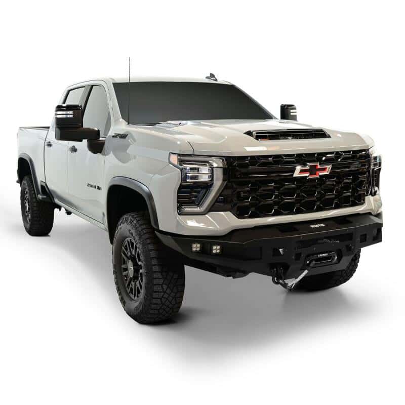 Westin — Westin 2024+ Chevrolet Silverado 2500/3500 Pro-Series Front Bumper - Textured Black
Bumper - view 3
