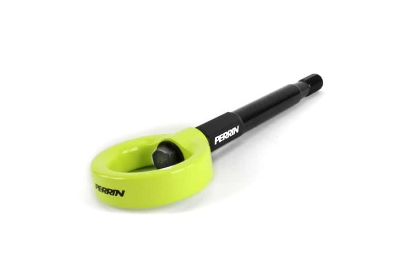 Perrin Performance — PERRIN 08-14 Subaru WRX/STI (Sedan) / 20-25 Outback All Models Tow Hook Kit (Rear) - Neon Yellow
paPSP-BDY-251NY - view 1