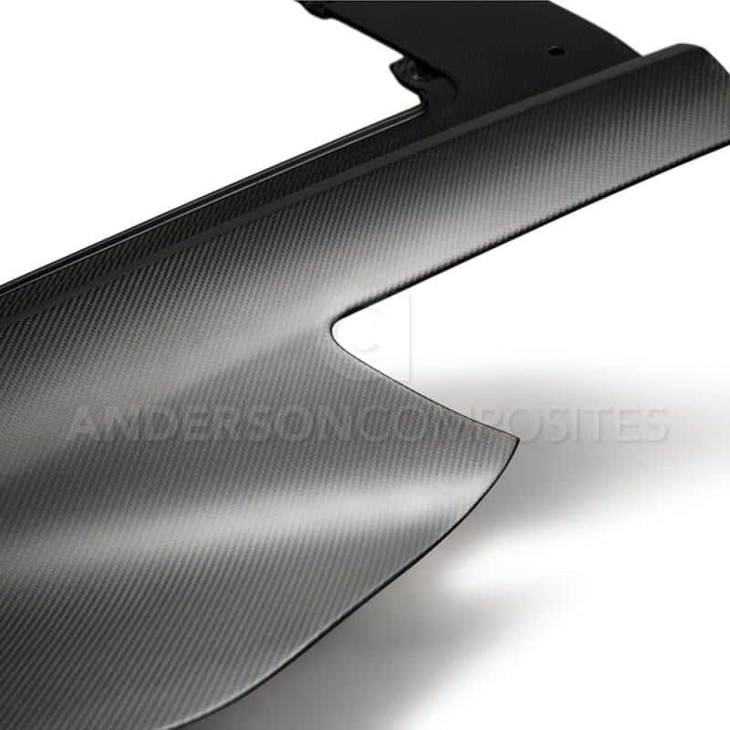 Anderson Composites — Anderson Composites 2014+ Chevrolet Corvette C7 Stingray/Z06 Dry Carbon Fiber Decklid - view 6