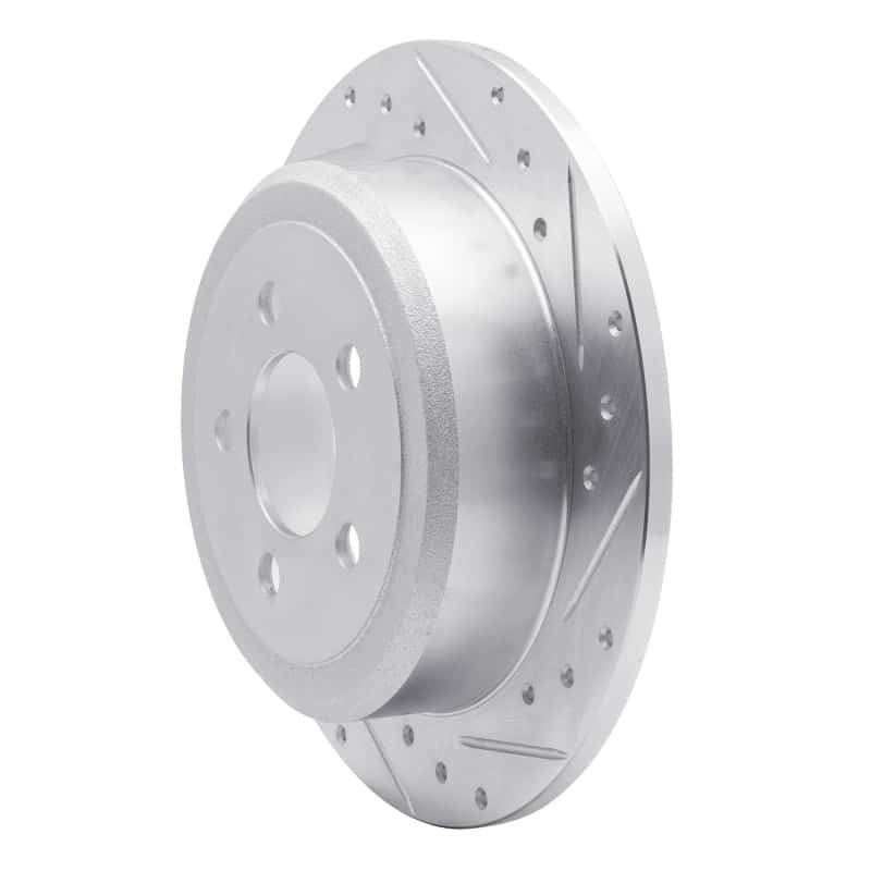 R1 Concepts — R1 07-12 Dodge Nitro Rear Left Drilled & Slotted Silver Brake Rotor
R1 Brake Rotor Drill - view 2