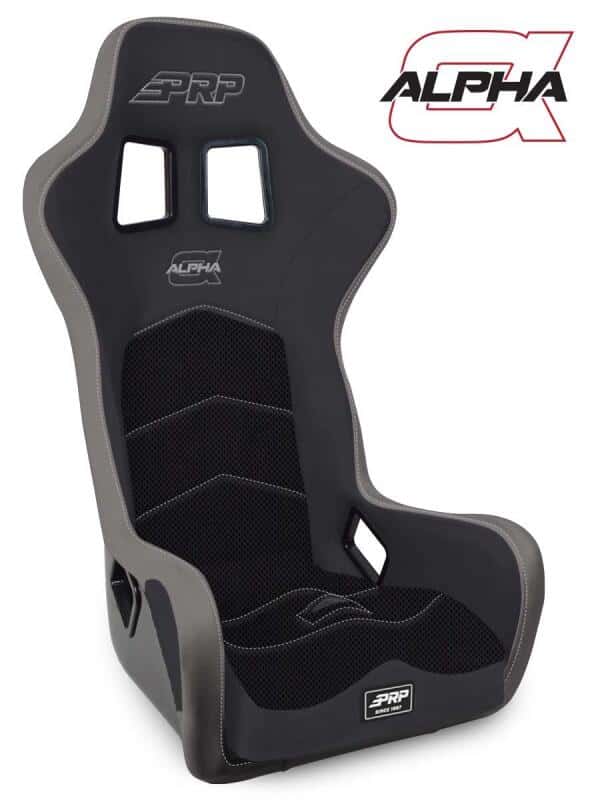 PRP Seats — PRP Alpha Composite Seat- Black/Grey - view 2