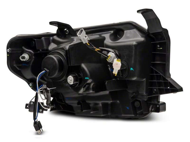 Raxiom — Raxiom 14-21 Toyota Tundra Axial Projector Headlights w/ SEQL LED Bar- Blk Housing (Clear Lens)
Headlights - view 4