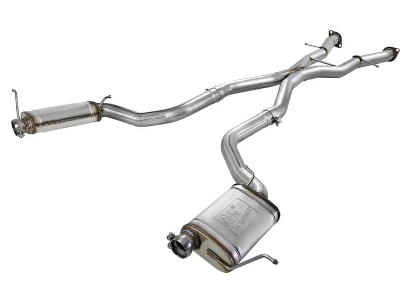 aFe — aFe MACHForce XP Cat-Back Exhaust Stainless No Tips 12-15 Jeep Grand Cherokee SRT/SRT-8 V8 Hemi 6.4L
Cat-Back Exhaust - view 1