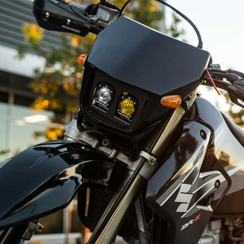 Baja Designs — Baja Designs Suzuki DRZ400/S/SM/DR650/SE/R/RE/S Dual S1 Headlight Kit - view 2