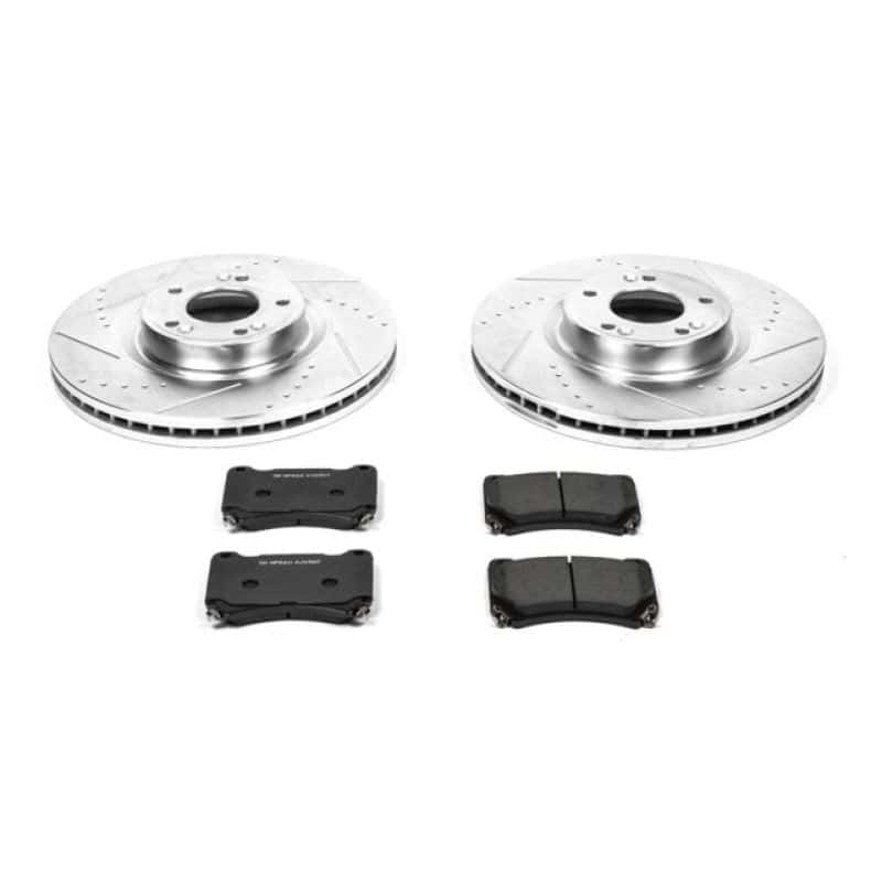 PowerStop — Power Stop 09-14 Hyundai Genesis Front Z23 Evolution Sport Brake Kit - view 1