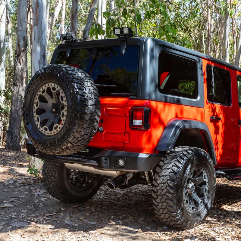 Go Rhino — Go Rhino 18-20 Jeep Wrangler JL/JLU Light Mount - One or Two 3in Cubes
Rear Light Mount - view 6