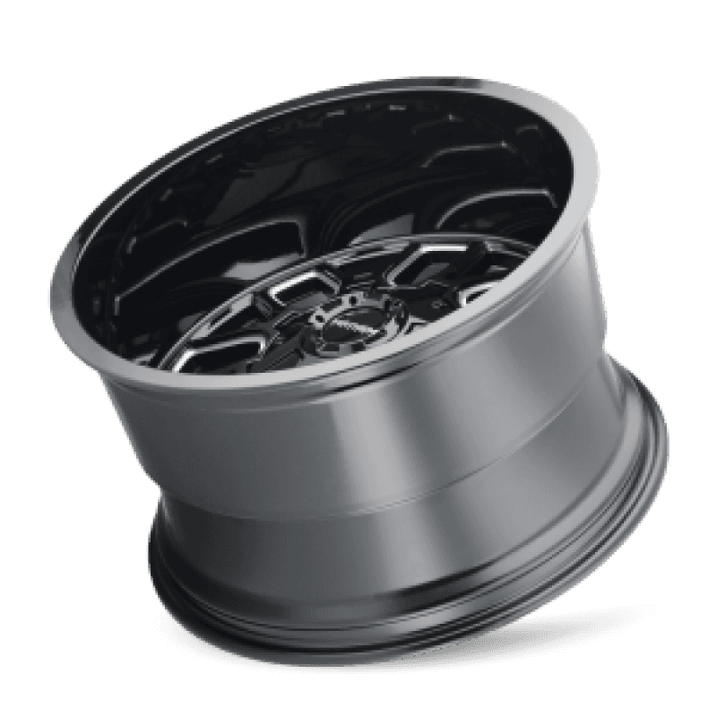 Mayhem — Mayhem 8107 Cogent 20x10 / 6x135 BP / -19mm Offset / 106mm Hub Black w/ Milled Spokes Wheel
MAYHEM 8107 - view 6
