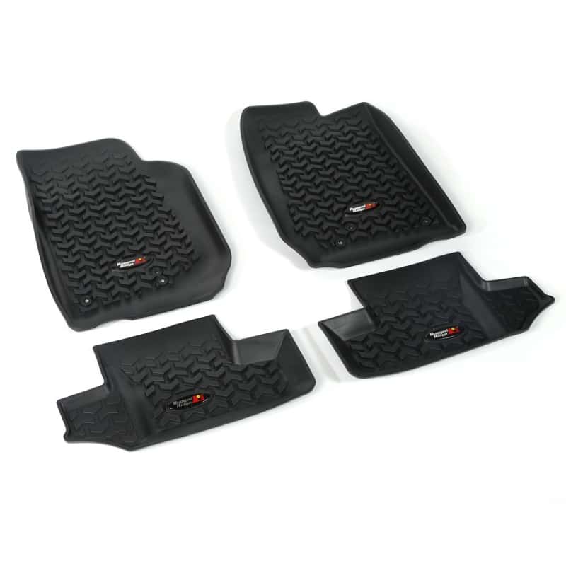 Rugged Ridge — Rugged Ridge Floor Liner Front/Rear Black 2007-2018 Jeep Wrangler JK 2 Dr
OFFROAD_FLOORLINERS
Floor Mat Set - view 1