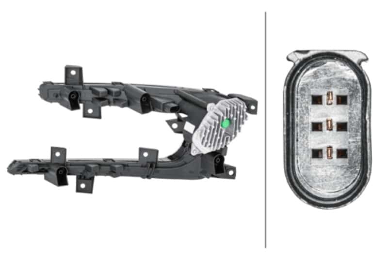Hella — Hella 2015-2019 Volkswagen e-Golf Daytime Running Light Right
FogLightAssembly - view 4