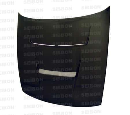 Seibon — Seibon 89-94 Nissan S13/Silvia (S13) DV Style Carbon Fiber Hood - view 4