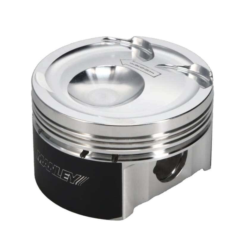 Manley Performance — Manley Ford 2.3L EcoBoost 87.5mm STD Size Bore 9.5:1 Dish Extreme Duty Piston Set
Piston Set - view 3