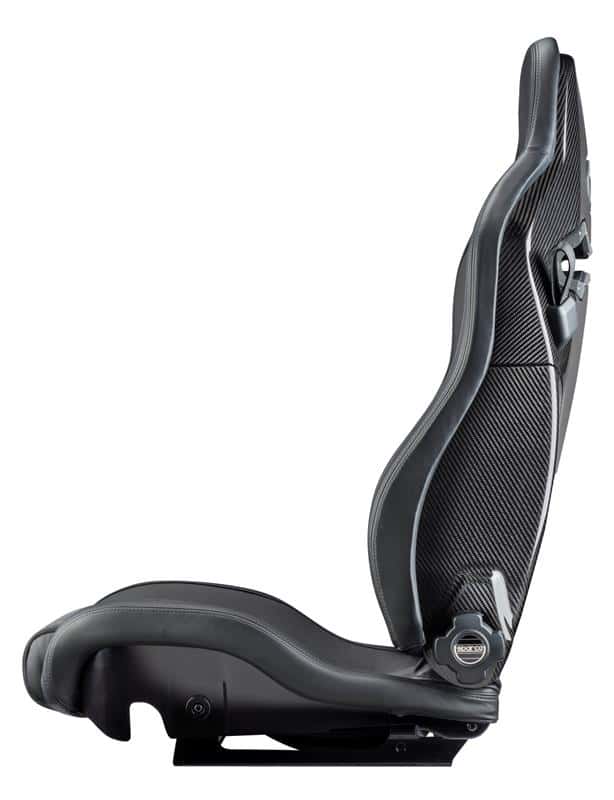 SPARCO — Sparco Seat SPX Leather/Alcantara Black - Left - view 3