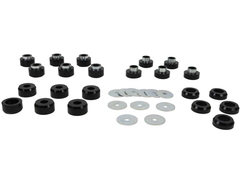 Whiteline — Whiteline 1997-2006 Jeep Wrangler Body Mount Bushing Set
Body Mount Bushings - view 2