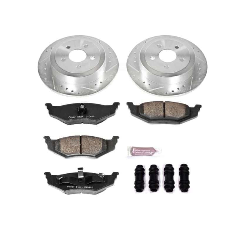 PowerStop — Power Stop 95-00 Chrysler Cirrus Rear Z23 Evolution Sport Brake Kit - view 1