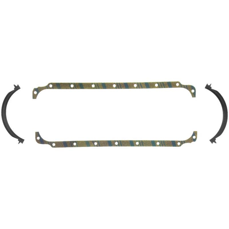 Fel-Pro — Fel-Pro Dodge D150 OS 6566 C-2 Engine Oil Pan Gasket Set Blue Stripe cork-rubber - view 1
