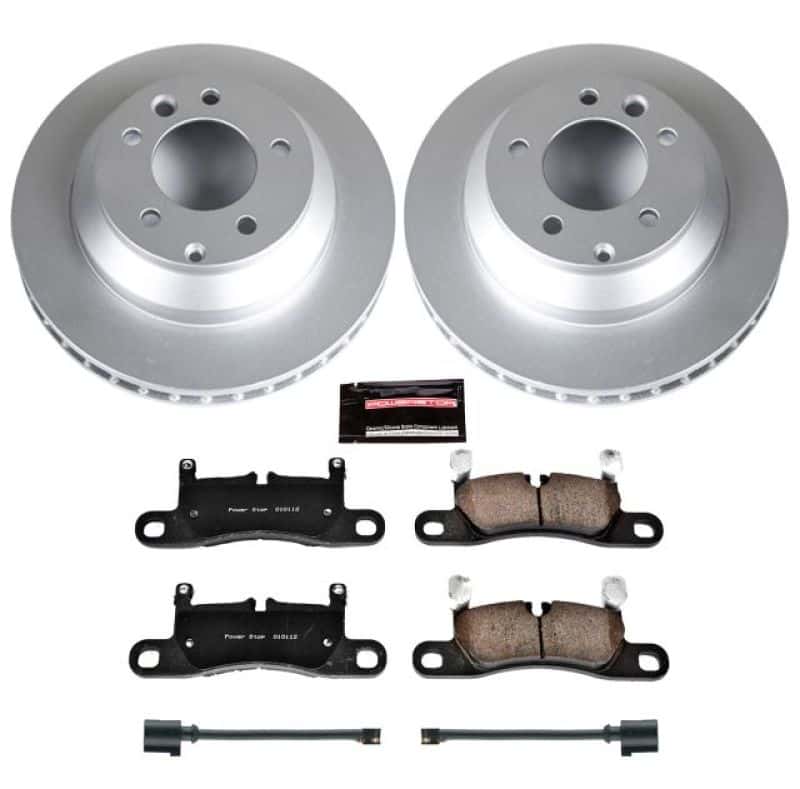 PowerStop — Power Stop 11-18 Porsche Cayenne Rear Z23 Evolution Sport Coated Brake Kit - view 1