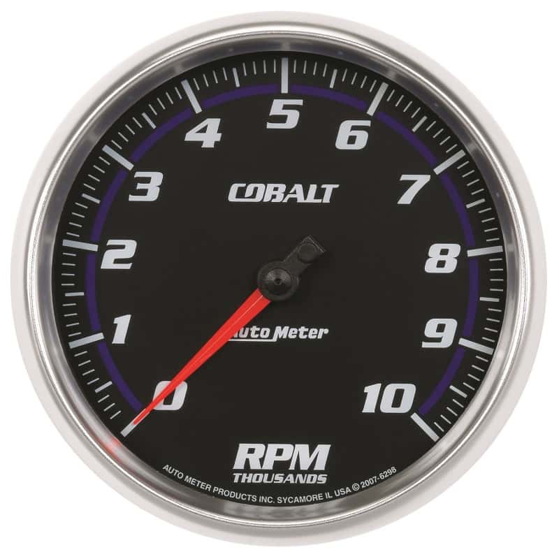 AutoMeter — Autometer Cobalt 5in 10,000RPM In-Dash Tachometer
GA TACH 5" 10K CB - view 1