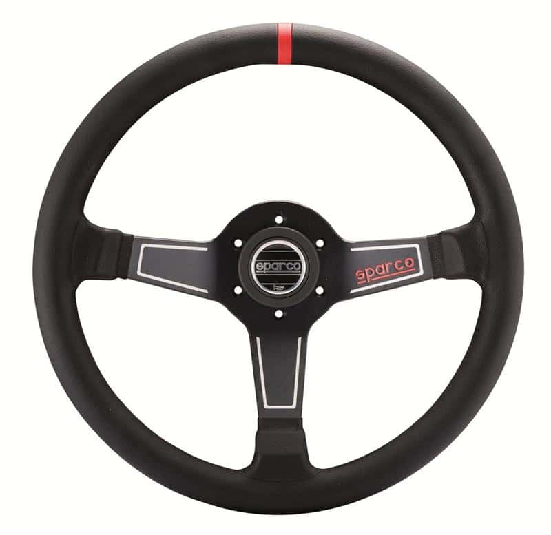 SPARCO — Sparco Steering Wheel L575 Monza Suede - view 2