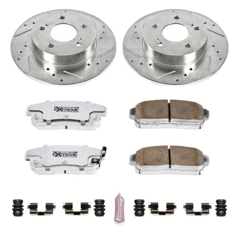 PowerStop — Power Stop 2001 Infiniti I30 Rear Z26 Street Warrior Brake Kit - view 1