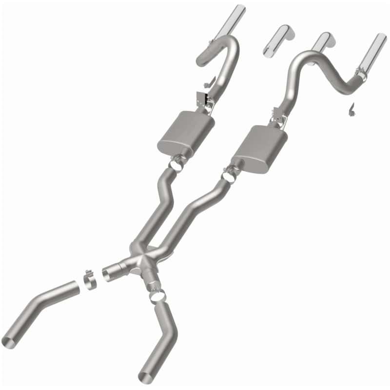 Magnaflow — MagnaFlow Sys C/B 67-70 Ford Mustang 3inch
Crossmember-Back
Cat-Back - view 2