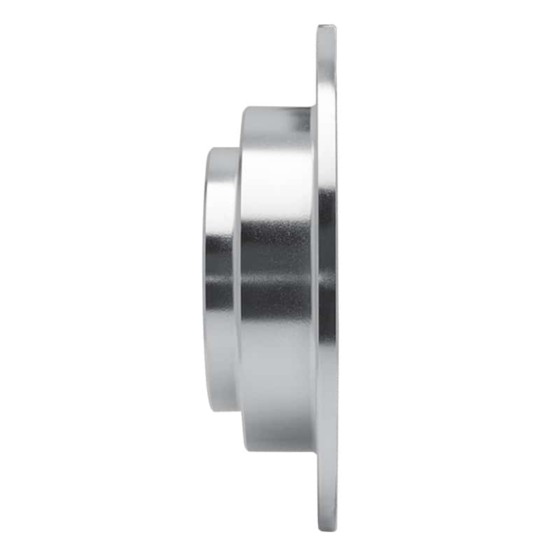 R1 Concepts — R1 90-08 Saab 9-2X Rear Left Drilled & Slotted Silver Brake Rotor
R1 Brake Rotor Drill - view 3