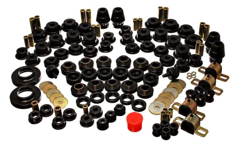 Energy Suspension — Energy Suspension 07-11 Jeep JK 2dr Black Hyper-Flex Master Bushing Set
Master Bushing Kit - view 1