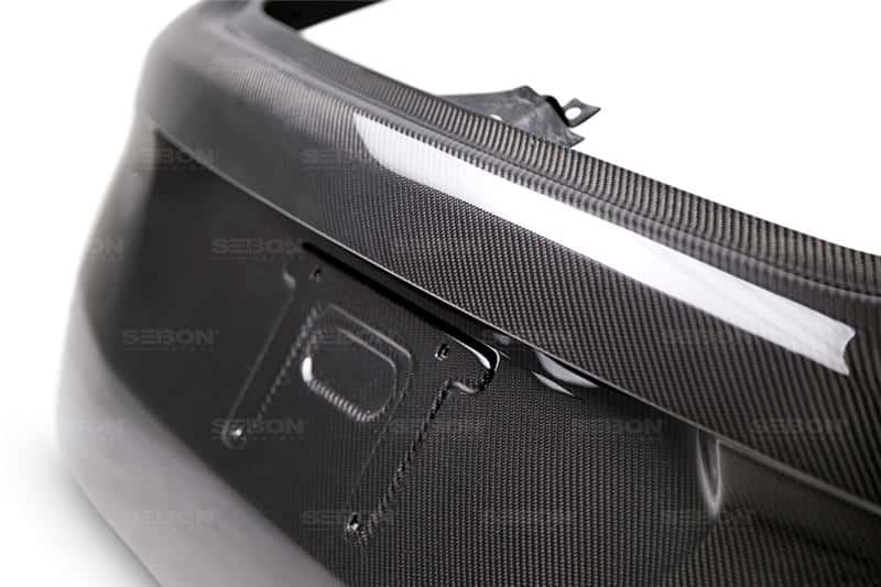 Seibon — Seibon 15-16 Ford Focus Hatchback Carbon Fiber Trunk Lid - view 6
