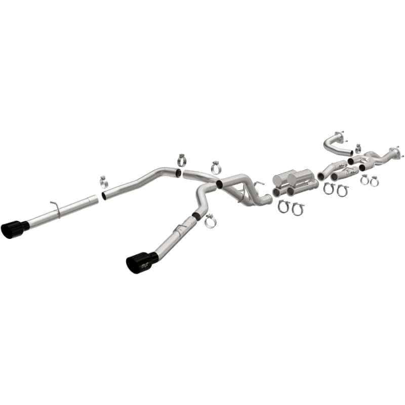Magnaflow — MagnaFlow 2025 Ram 1500 RHO SPEQ Series Black Chrome Cat-Back Performance Exhaust System
Cat-Back - view 1