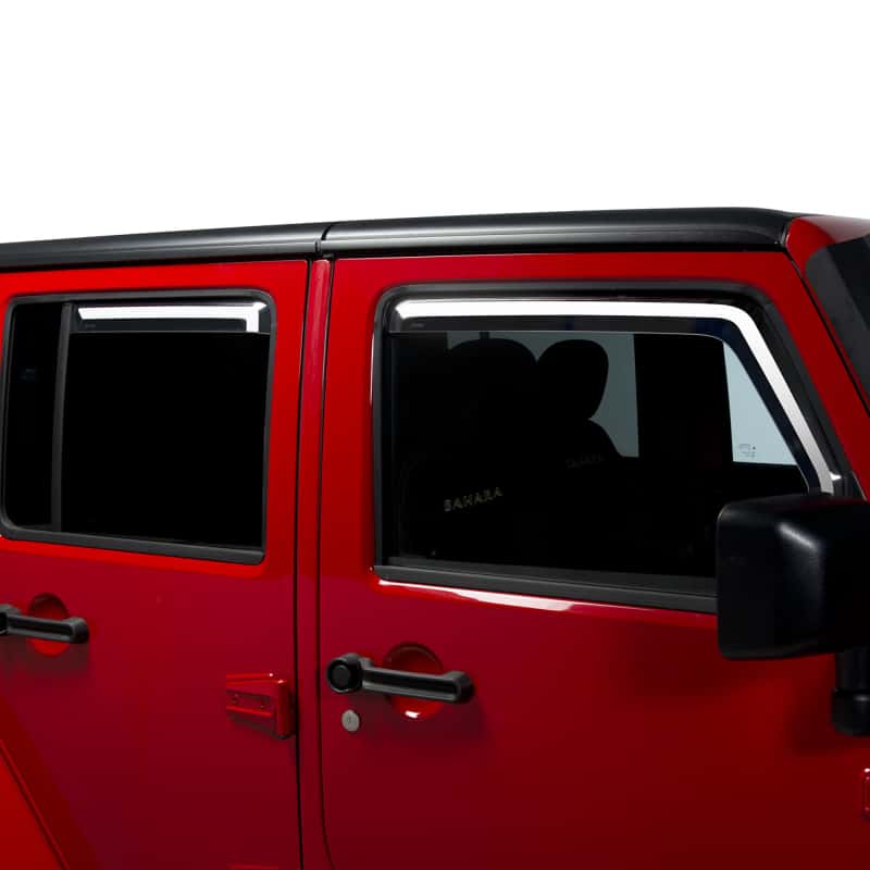 Putco — Putco 20-21 Jeep Gladiator JT/JL Element Chrome Window Visors (Set of 4)
Side Window Vent - view 4