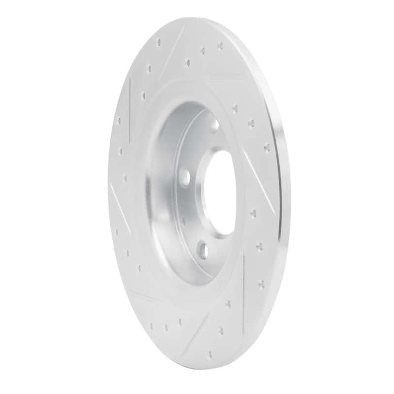 R1 Concepts — R1 14-21 Mazda 6 Rear Right Drilled & Slotted Silver Brake Rotor
R1 Brake Rotor Drill - view 4
