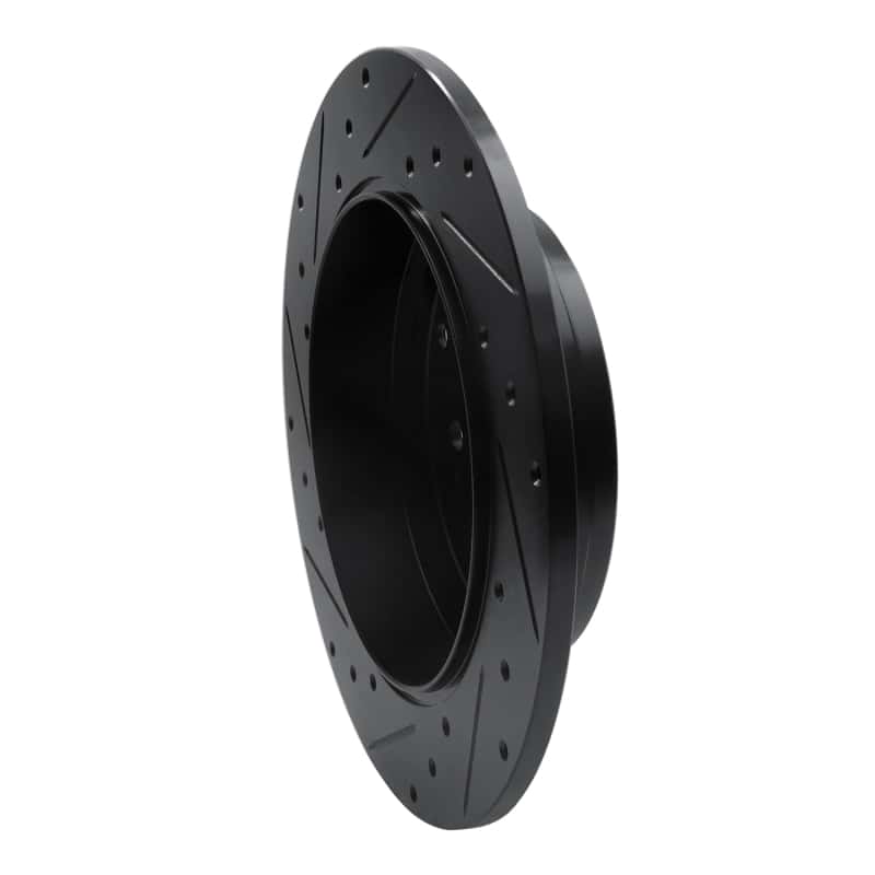 R1 Concepts — R1 07-17 Acura MDX Rear Right Drilled & Slotted Black Brake Rotor
R1 Brake Rotor Drill - view 4