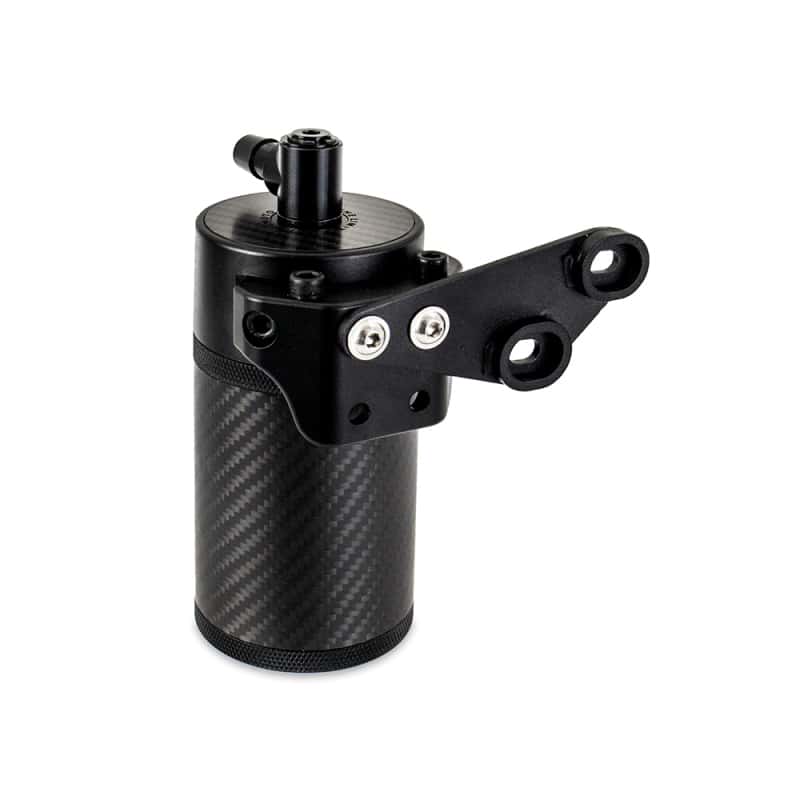 Mishimoto — Mishimoto 2020+ Chevrolet Corvette C8 Baffled Oil Catch Can Kit (PCV Side) - Carbon Fiber
Oil Catch Can Kit - view 4