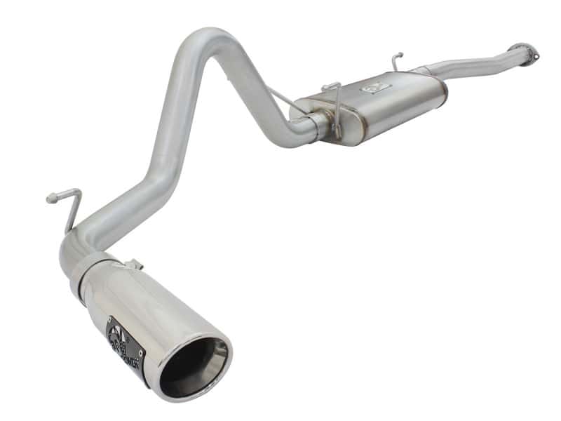aFe — aFe MACH Force XP 2.5in Cat-Back Stainless Steel Exhaust w/Polished Tip Toyota Tacoma 13-14 2.7L
Cat-Back Exhaust - view 1