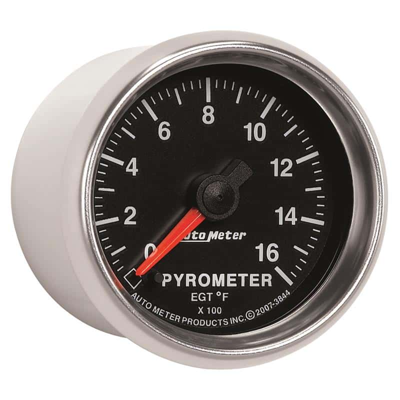 AutoMeter — Autometer GS 0-1600 degree F Full Sweep Electronic Pyrometer Gauge
2-1/16" PYROMETER KI - view 6